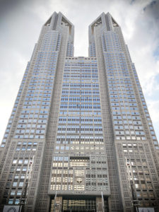 東京プレゼンテーション　大型模型と入念に準備した図面や資料を持参しご提案
